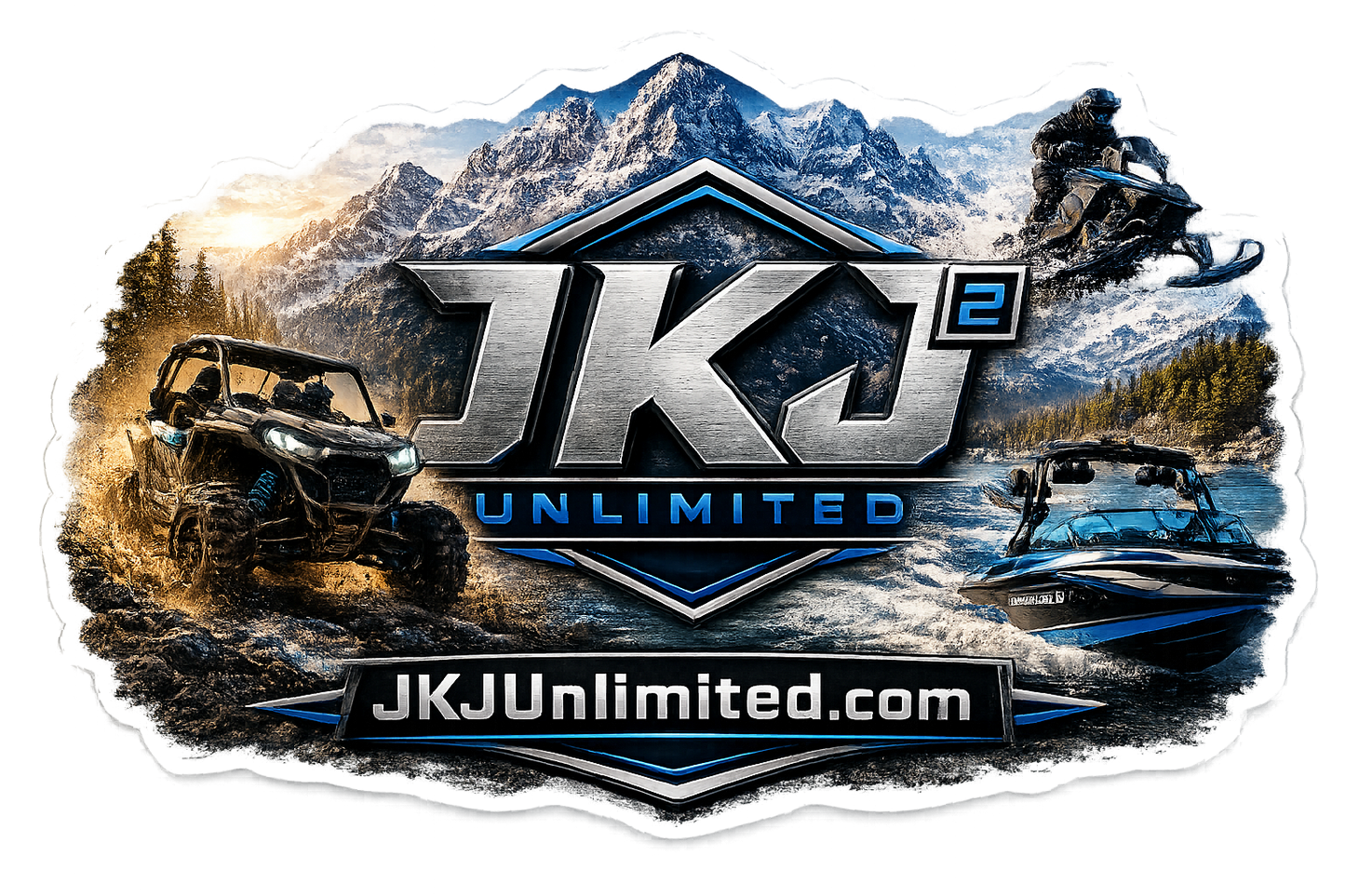 JKJ² Unlimited Sticker